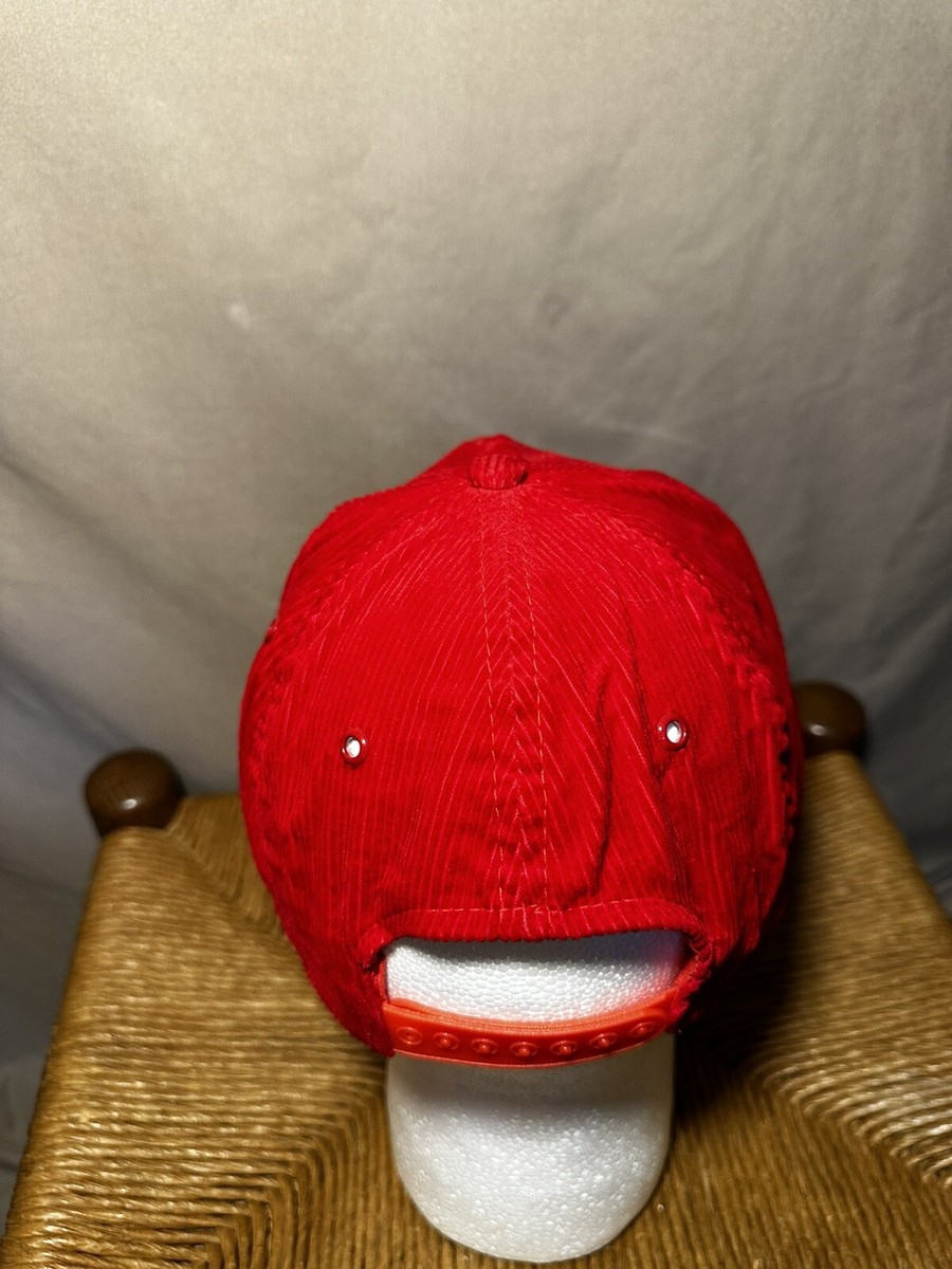 レア marlboro cap hat corduroy コーデュロイ 赤 レア marlboro cap corduroy コーデュロイ プロモ キャップ - メルカリ