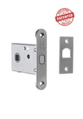 Serratura compatta a gancio per porta scorrevole - Bonaiti "G500" -versione WC