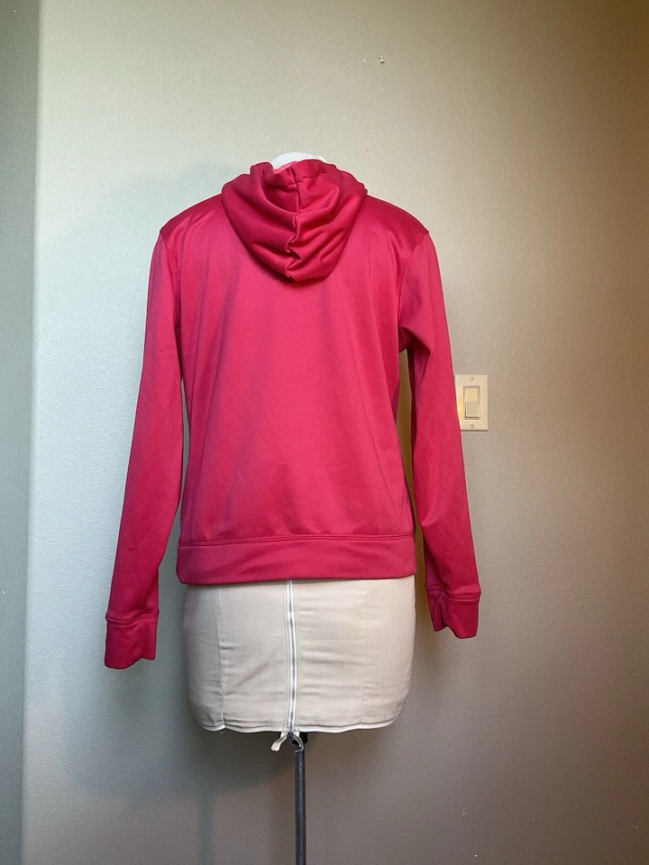 Sudadera/sudadera con capucha Under Armour rosa para mujer talla LG deportes al aire libre atletismo Foto 3 de 4