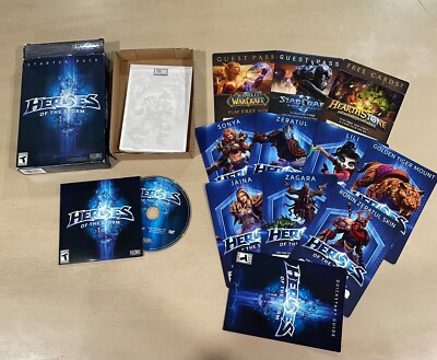Blizzard Heroes of the Storm Starter Pack (PC Game) Opened-Great condition!