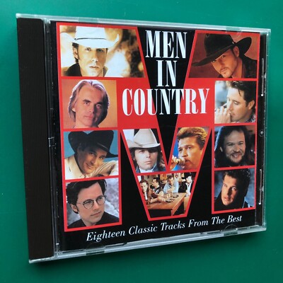 MEN IN COUNTRY (18 Classic Tracks) CD Clint Black Tim McGraw Hal Ketchum Keb Mo