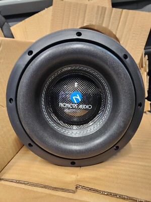Nemesis Audio Hectic series V.3 8'' Dual Voice Coil Subwoofer 900 RMS Dual 2 ohm