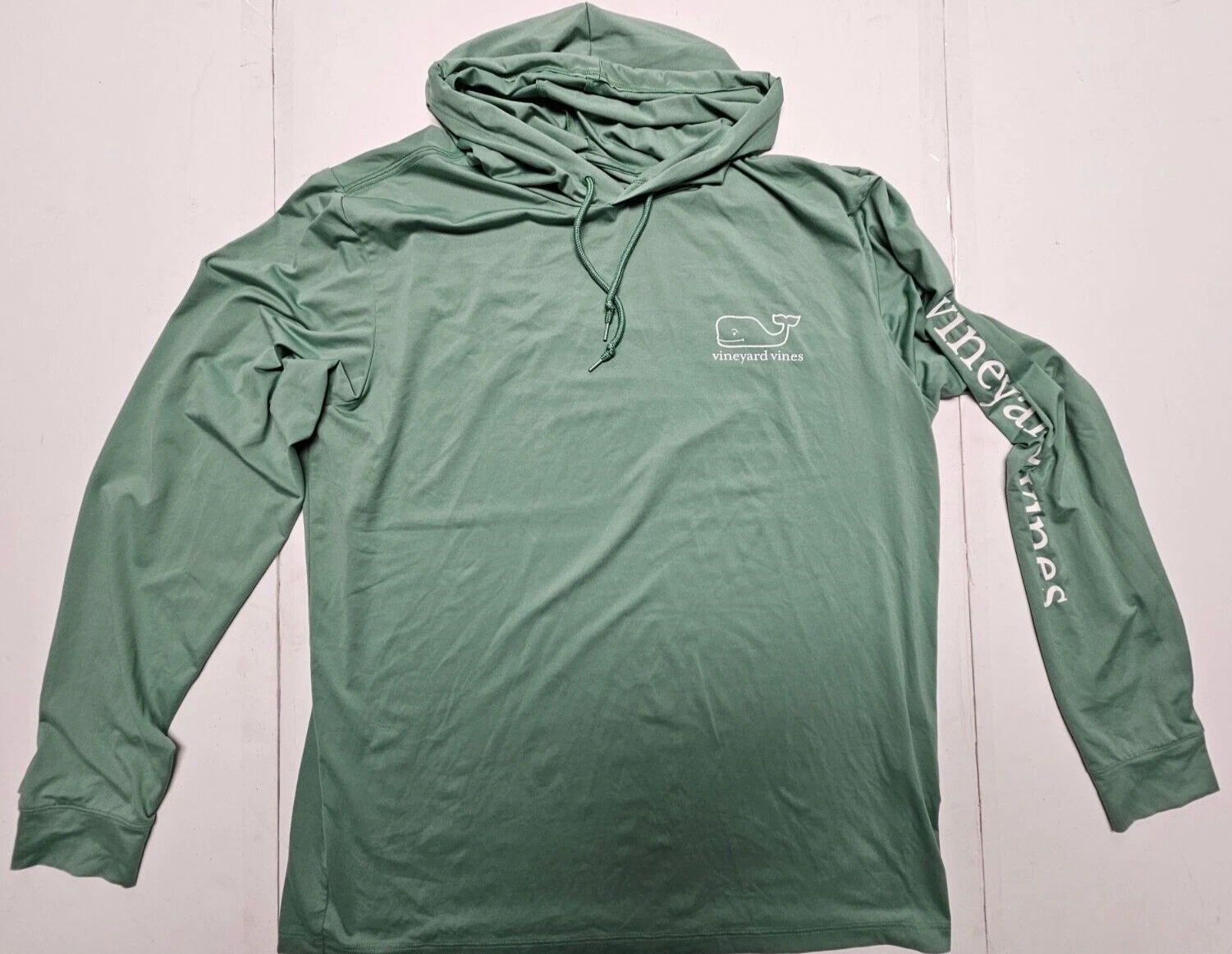 Vineyard Vines Hoodie Mens Medium Green Performance Lightweight Pullover
Opens in a new window or ta