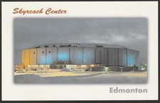Skyreach Centre Postcard - Former Home of the NHL Edmonton Oilers Hockey Club