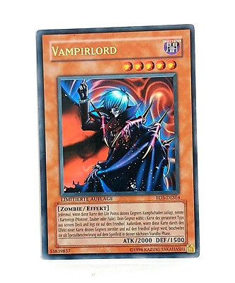 Yugioh! - Karte Vampirlord/RDS-DESE4/Ultra Rare/DE/Very Good/Limitierte Auflage