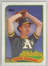 1989 Topps Baseball Oakland Athletics Team Set