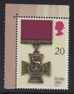 SG2666 2006 20p Victoria Cross 150th Anniv. Perf 14x14½ ex DX37 Unmounted Mint