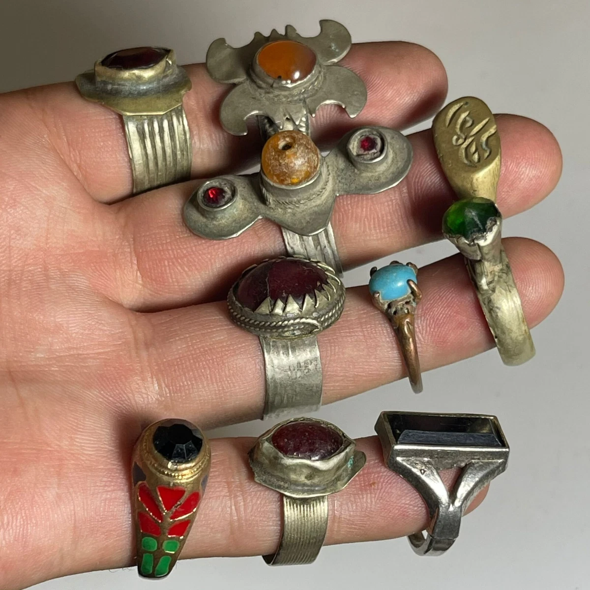 Brass rings hotsell for sale