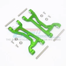 GPM Racing Alum Front / Rear Upper Arms Green : Maxx Monster Truck