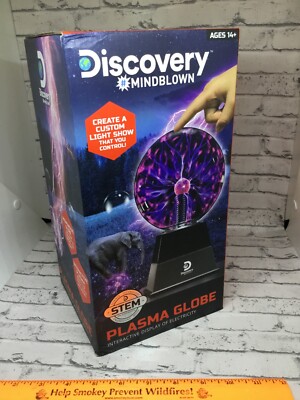 Plasma Globe Discovery Mindblown  Interactive Display Of Electricity. new tested