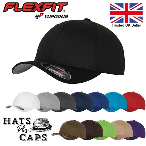 FlexFit Yupoong Fitted Baseball Cap 