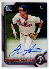 2022 Bowman Chrome Gavin Tonkel Auto Philadelphia Phillies #CPA-GTL