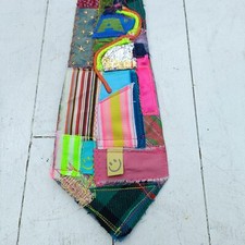 PAUL SMITH Tie CUSTOMISED by PAUL McNEIL -  ARTIST-DESIGNED Completely UNIQUE