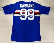 7390 KAPPA UC SAMPDORIA 2010 MAGLIA GARA HOME UFFICIALE  CASSANO 99  301GNK0