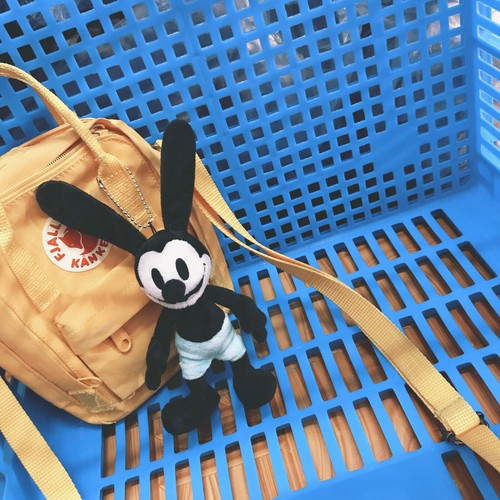 Disney Plush toy Oswald The Lucky Rabbit 15cm Gift Gift keychain keyring - Picture 2 of 5