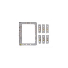 Brother 4 x 7 Inch Magnetic Hoop Easy No-Mark Embroidery Frame
