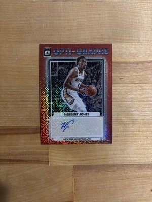 2022-23 Panini Donruss Optic Opti-Graphs Choice Prizm Herbert Jones Auto