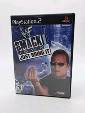 WWF Smackdown Just Bring It W/ Manual PlayStation 2 Tested Works Resurfaced