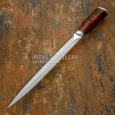 Model # 5907 Impact Cutlery Custom Hand Made Stiletto Dagger Knife | D2 Blade