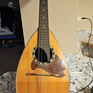 Bowl Back Mandolin 8-String Natural Finish Spruce Maple Brown Black