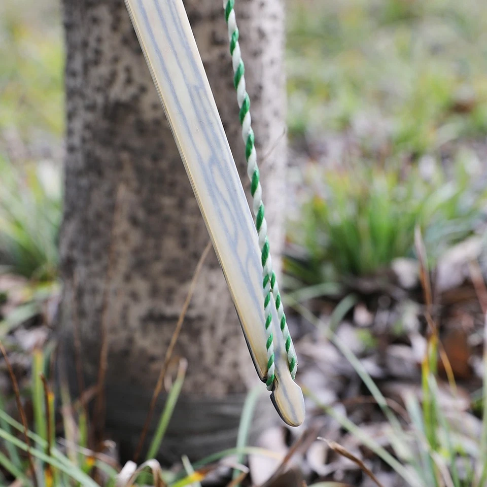 Archery Longbow Takedown Wooden 20-50lbs 60” 62" 64" Traditional Bow RH LH Hunt - Image 2 of 4