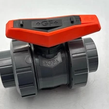GF Piping Systems Ball Valve DN50 2 Inch Type 546 Pro PVC-U Industrial PN16