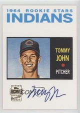 2001 Topps Archives Auto Tommy John #88TAA Auto 0bz