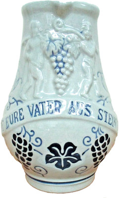 Wick Werke German Pitcher Jug 5'' Trinkt Wie Eure Vater Aus Stein Den Wein EUC