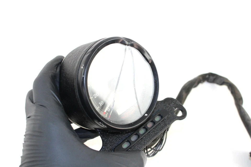 2005 05 Harley Sportster Dyna Riser Mount Speedometer Odometer Gauge Display - Image 2 of 4