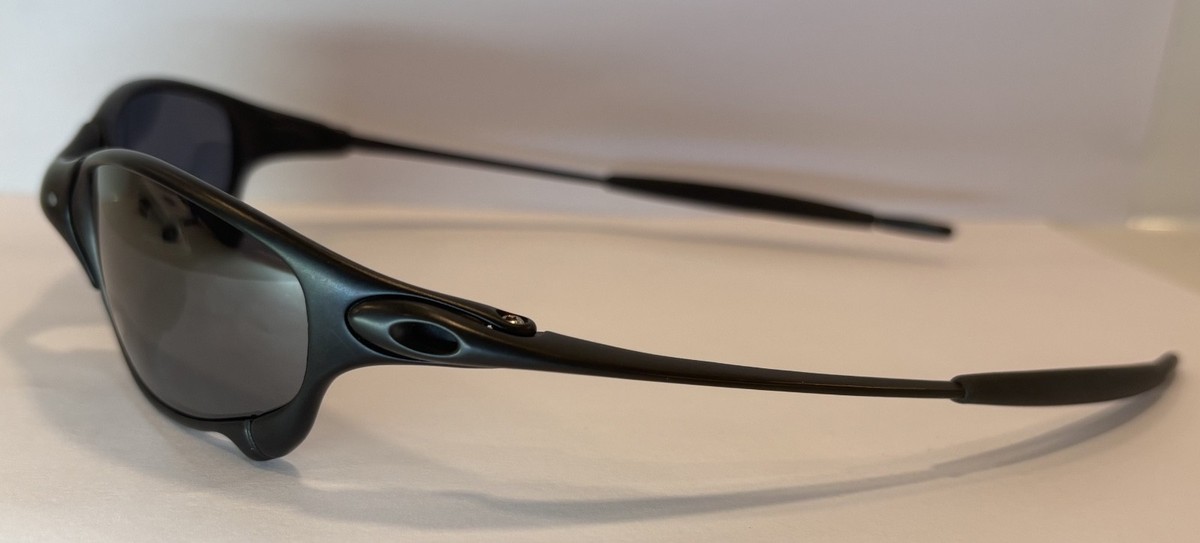 Oakley Juliet X Metal Sunglasses - Carbon Frame w Black Iridium