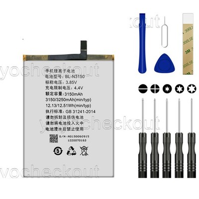 For Blu Vivo 5 V0050UU GiONEE Elife S6 GN9010L GN9010 Repair Battery BL-N3150