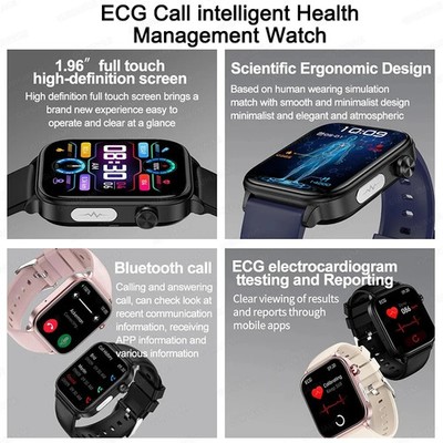 2025 New Xiaomi ECG+PPG Blood Lipid and Uric Acid Health Smart Watch