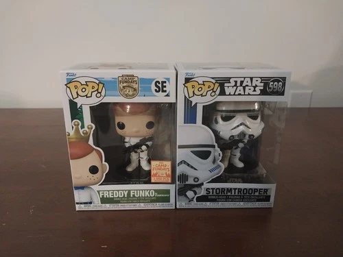 Funko Pop! Freddy Funko as Star Wars Stormtrooper + Star Wars Stormtrooper 598