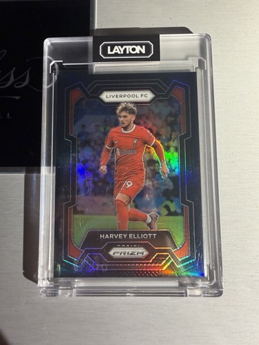 2023 Prizm Premier League Soccer Harvey Elliott BLACK ONE OF ONE RARE 1/1