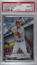 2016 Bowman's Best Refractor Aledmys Diaz #29 PSA 10 GEM MT 1c7