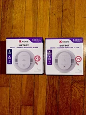 (2) KIDDE SMOKE AND CARBON DETECT SMOKE CARBON MONOXIDE ALARM 30CUAR BRAND NEW