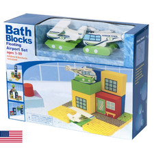 BathBlocks Floating Airport Set in Gift Box