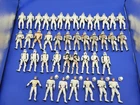 Star Wars POTF2 Stormtrooper Sandtrooper Army lot of 42 figures Luke & Han