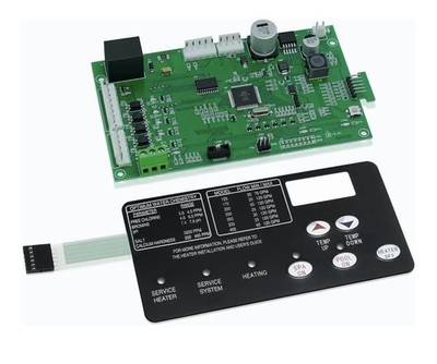 42002-0007S Control Board Kit w/ 472610Z Switch Pad For Pentair MasterTemp NA/LP