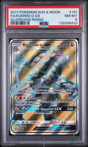 Kommo-o-GX graded PSA 8 for sale on eBay