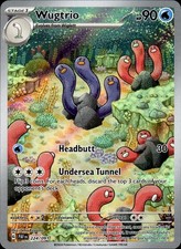 wugtrio pokemon card Wugtrio - 338/190 - SV4a: Shiny Treasure ex [ART RARE] [Near Mint] main image 0