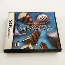 Professor Heinz Wolff's Gravity (Nintendo DS, 2009) CIB Complete — Tested!