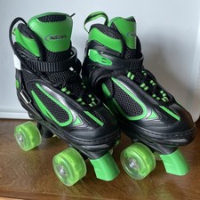 Nattork Roller Skates Adjustable for Kids with All Light up Wheels Size M 1-4