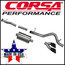 Corsa Sport 3" Cat-Back Exhaust Kit 17-22 Chevy Colorado/GMC Canyon 3.6L 128"WB