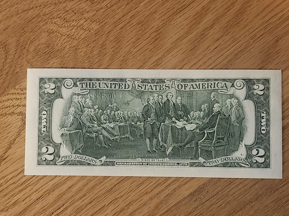 2013 $2 "STAR NOTE" SAN FRANCISCO L04323723* UNC/GEM 3 OF 3 CONS SERIAL NUMBERS - Image 2 of 4