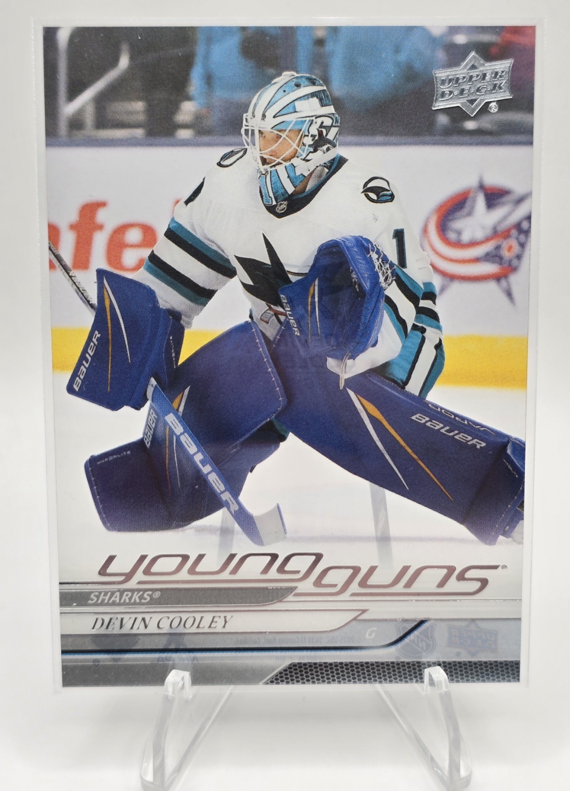 2024-25 Upper Deck Series 2 - Young Guns Devin Cooley #473 Clear Cut (RC)