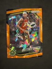 WNBA Prizm 2025 Brittany Sykes Orange Velocity #121