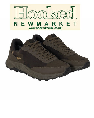 Korda Drykore Trainers Dark Kamo | Waterproof Carp Fishing Footwear