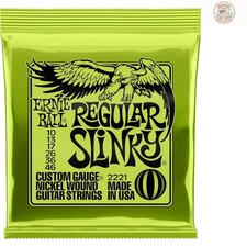 Nickel Wound Electric Guitar Strings, 10-46 Gauge - Slinky by Ernie Ball