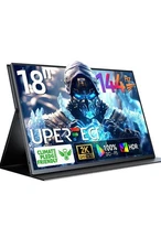 UPERFECT 18 Inch 2K 2560x1600 144Hz Portable Gaming Monitor for PC PS Xbox VESA
